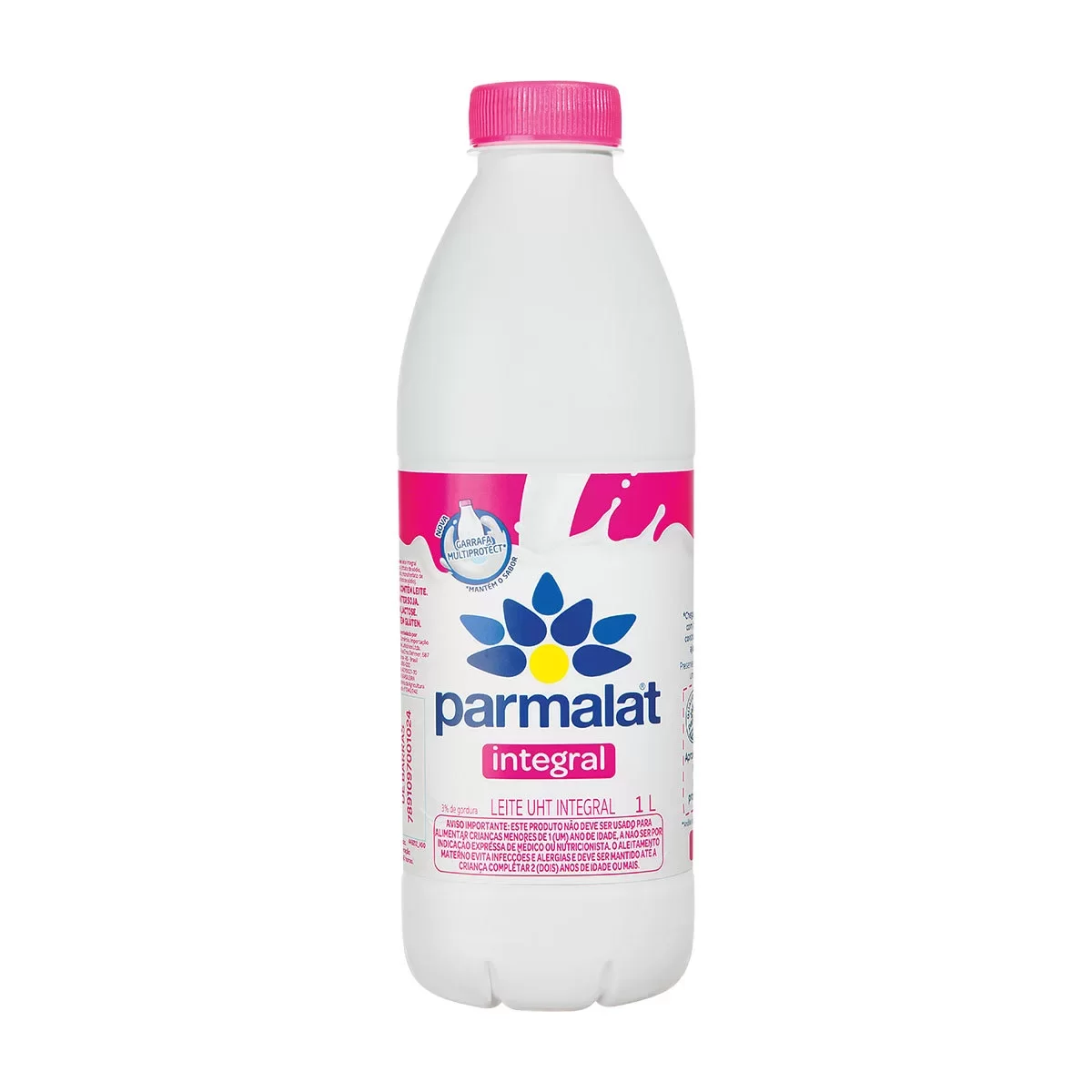 Leite Integral Parmalat Garrafa 1Litro Uht