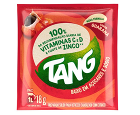 Refresco em Pó Tang Guaraná 18g